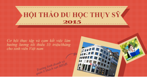 Hội thảo du học Thụy Sĩ 2015