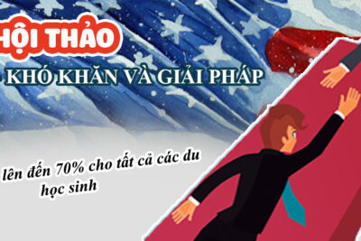 Hội thảo: Du học Mỹ với chi phí giá rẻ 2015