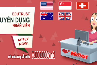 Tuyển dụng chuyên viên tư vấn du học
