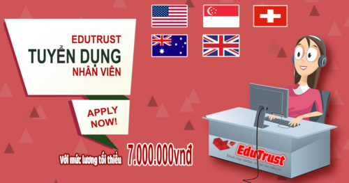 Tuyển dụng chuyên viên tư vấn du học