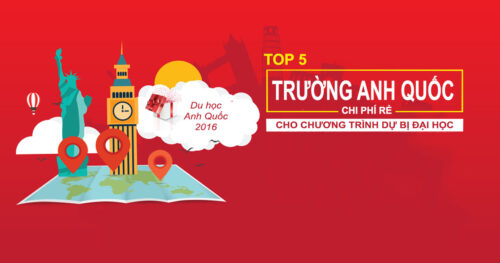 Top 5 trường cao đẳng tại Anh Quốc có chương trình dự bị đại học chi phí thấp năm 2017