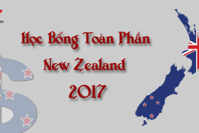 Học bổng toàn phần New Zealand bậc thạc sĩ và tiến sĩ năm 2017