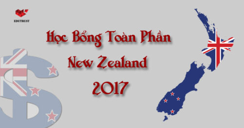 Học bổng toàn phần New Zealand bậc thạc sĩ và tiến sĩ năm 2017