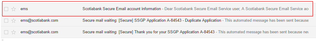 Kích hoạt email hệ thống scotiabank 1