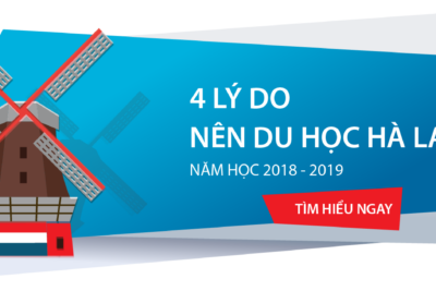 4 Lý Do Nên Du Học Hà Lan Năm Học 2020 – 2021
