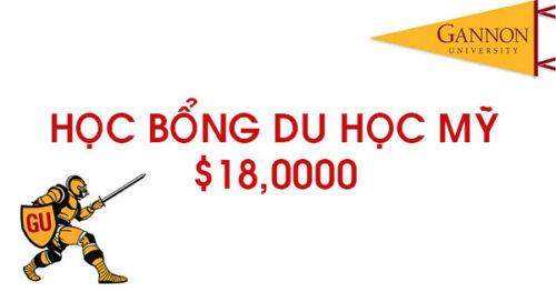 Du học Mỹ Học bổng 50% tại trường Gannon University