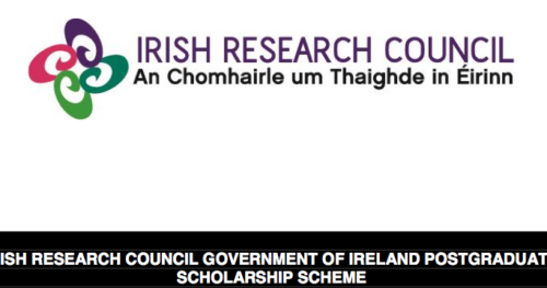 Học bổng chính phủ Ireland chương trình sau đại học trị giá  €5,750