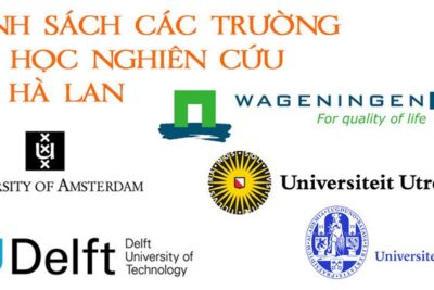Tổng quan hệ thống trường Đại học Nghiên cứu tại Hà Lan