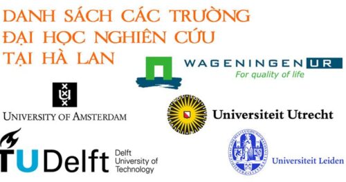 Tổng quan hệ thống trường Đại học Nghiên cứu tại Hà Lan