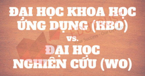 Sự khác nhau giữa trường Đại học Khoa học Ứng dụng và Đại học Nghiên cứu tại Hà Lan.