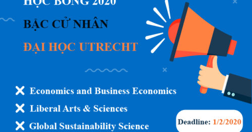 Du Học Hà Lan: Học Bổng Lên Tới €17.000 Dành Cho Bậc Cử Nhân Đến Từ Trường ĐH Nghiên Cứu Utrecht University