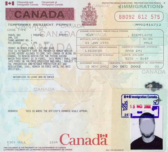 Giấy Phép Du Học - Study Permit và Giấy Thông Hành - Visa