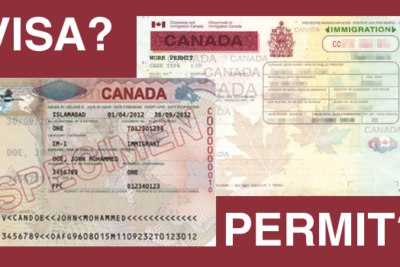 Du Học Canada: Phân Biệt “Giấy Phép Du Học – Study Permit” và “Giấy Thông Hành – Visa”