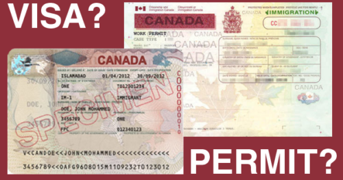 Du Học Canada: Phân Biệt “Giấy Phép Du Học – Study Permit” và “Giấy Thông Hành – Visa”