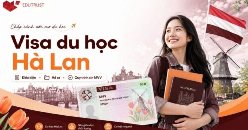 Visa du học Hà Lan 2026: Điều kiện, hồ sơ và quy trình xin MVV