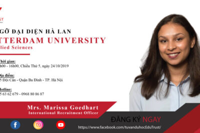 Gặp Gỡ Đại Diện Trường Đại Học Khoa Học Ứng Dụng Rotterdam University Of Applied Sciences, Netherlands