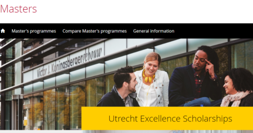 Du Học Hà Lan: Học Bổng Excellence Scholarship Dành Cho Bậc Thạc Sĩ Tại Utrecht University
