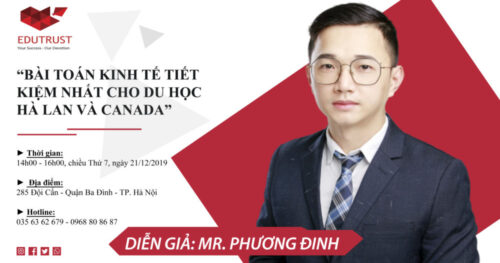 Lộ Diện Vị Guest Speaker Cùng Với Profile “Siêu Khủng” Tại Talkshow Du Học Hà Lan và Canada Sắp Tới Của EduTrust