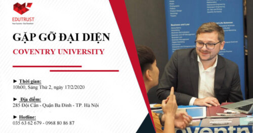 Gặp Gỡ Đại Diện Trường Coventry University Cùng EduTrust