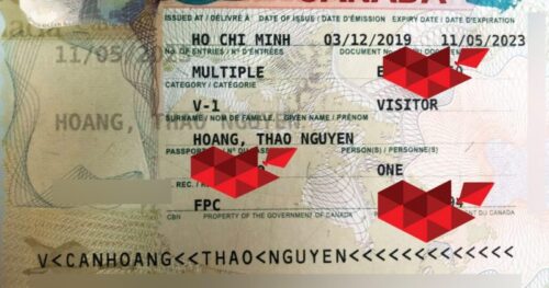 EduTrust Chúc Mừng Khách Hàng Đã Có Visa Thăm Thân Canada