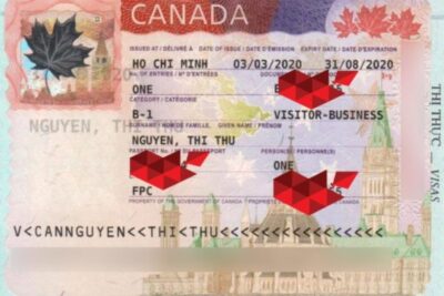 Visa Công Tác Canada Về Đầu Tháng 3