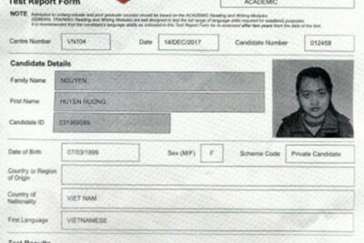 Xin chúc mừng Nguyễn Huyền Hương, học viên khóa Ielts của Edutrust đã đạt #Overall_7.5 nhé