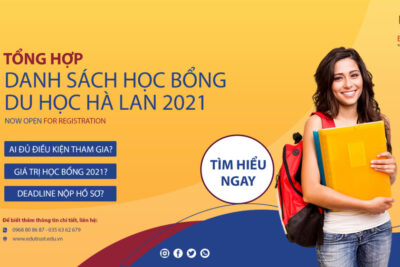 Tổng Hợp Học Bổng Du Học Hà Lan Năm 2021