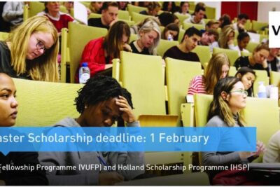 Du Học Hà Lan: Vrije Universiteit Amsterdam Trao Tặng Học Bổng Holland Scholarship Programme (HSP) Trị Giá €5.000 Dành Cho Bậc Thạc Sĩ