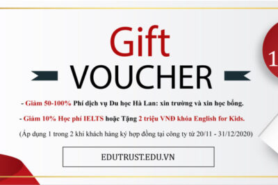 Tưng Bừng Ưu Đãi Khủng Cuối Năm Cùng EduTrust
