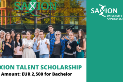 Du Học Hà Lan: Học Bổng Tài Năng Saxion Talent Scholarship Dành Cho Chương Trình Cử Nhân