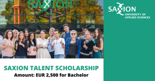 Du Học Hà Lan: Học Bổng Tài Năng Saxion Talent Scholarship Dành Cho Chương Trình Cử Nhân