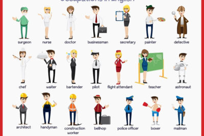 21 Từ Vựng Nghề Nghiệp Phổ Biến Trong Tiếng Anh