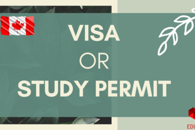 Du Học Canada: Phân Biệt Visa Du Học Và Study Permit
