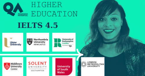 Du Học Anh: Chỉ Với IELTS 4.5 Cùng QA Higher Education
