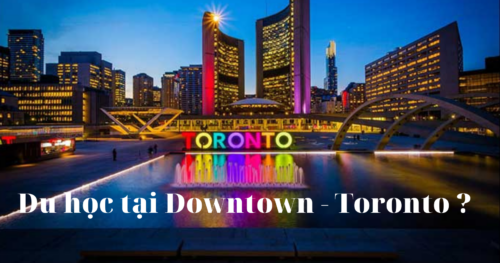 Downtown Toronto – nên hay không lựa chọn đi du học?