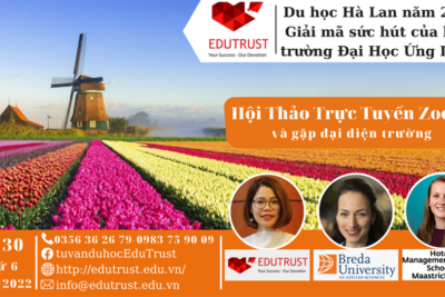 DU HỌC HÀ LAN: GIẢI MÃ SỨC HÚT CỦA ĐẠI HỌC ỨNG DỤNG 2022