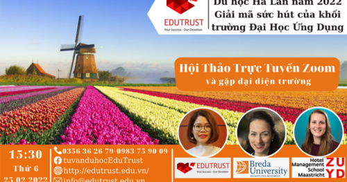 DU HỌC HÀ LAN: GIẢI MÃ SỨC HÚT CỦA ĐẠI HỌC ỨNG DỤNG 2022