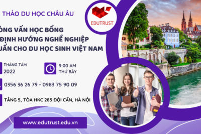 Hội Thảo Du Học Châu Âu Tháng 8 Năm 2022