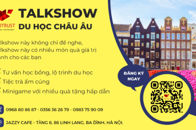 Talkshow du học tháng 11 của EduTrust
