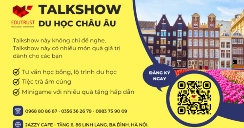Talkshow du học tháng 11 của EduTrust