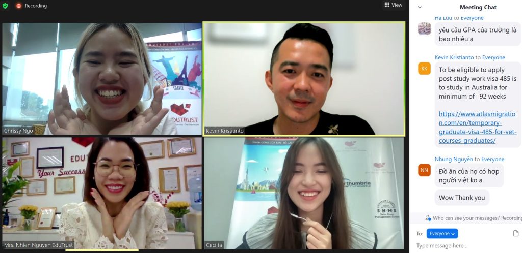 EduTrust cung cấp nhiều thông tin liên quan đến du học Úc