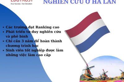 Điều gì làm nên ƯU THẾ của các trường đại học nghiên cứu tại Hà Lan?