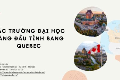 Các trường đại học HÀNG ĐẦU tỉnh bang Quebec