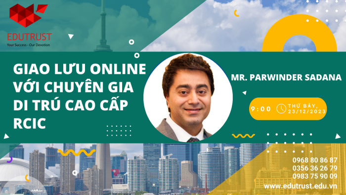du học EduTrust mời chuyên gia di trú rcic tham gia sự kiện