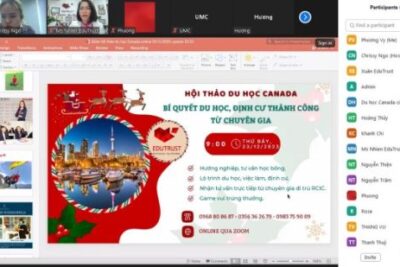 Du học EduTrust: Review sau sự kiện du học tháng 12 năm 2023
