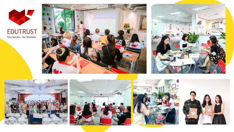 Du học EduTrust trong các sự kiện du học khác nhau