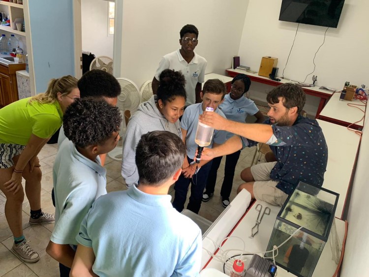 Nhóm sinh viên đang học tập tại Van Hall Larenstein