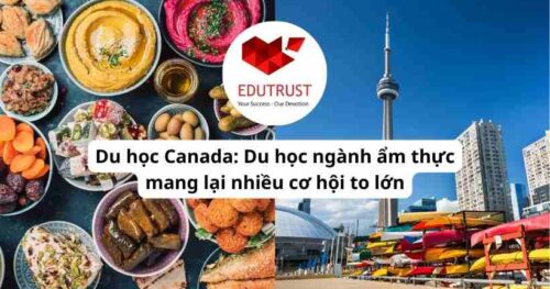 Du học Canada: Du học ngành ẩm thực mang lại nhiều cơ hội to lớn