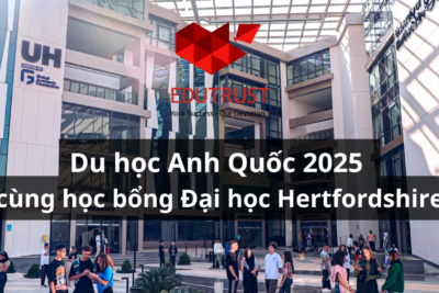 Du học Anh Quốc 2025 cùng học bổng Đại học Hertfordshire