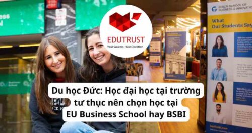 Du học Đức: Học đại học tại trường tư thục nên chọn học tại EU Business School hay BSBI